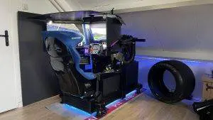 toit sim rig bricolé