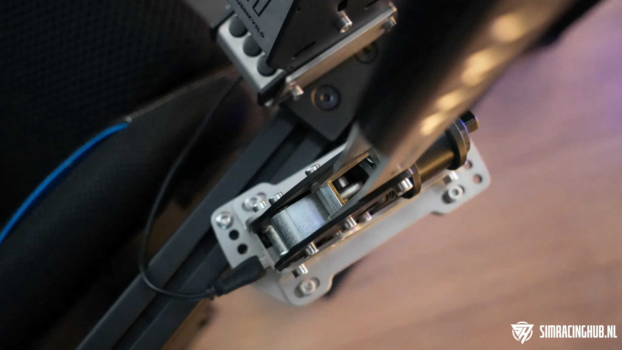 Close-up of the patented magnetic switching mechanism inside the Heusinkveld MagShift