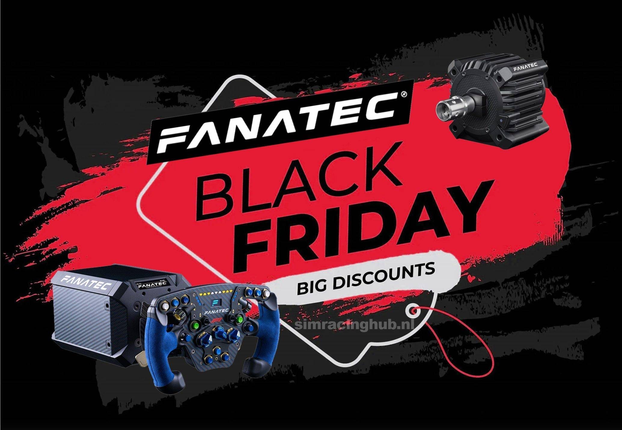 Check Nu De Fanatec Black Friday 2022 Deals SimRacingHub nl