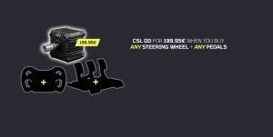 Fanatec CSL DD für nur 199,95 €.