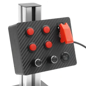 Box One Racing GT-T2 Sim Racing Button Box nicht geführt