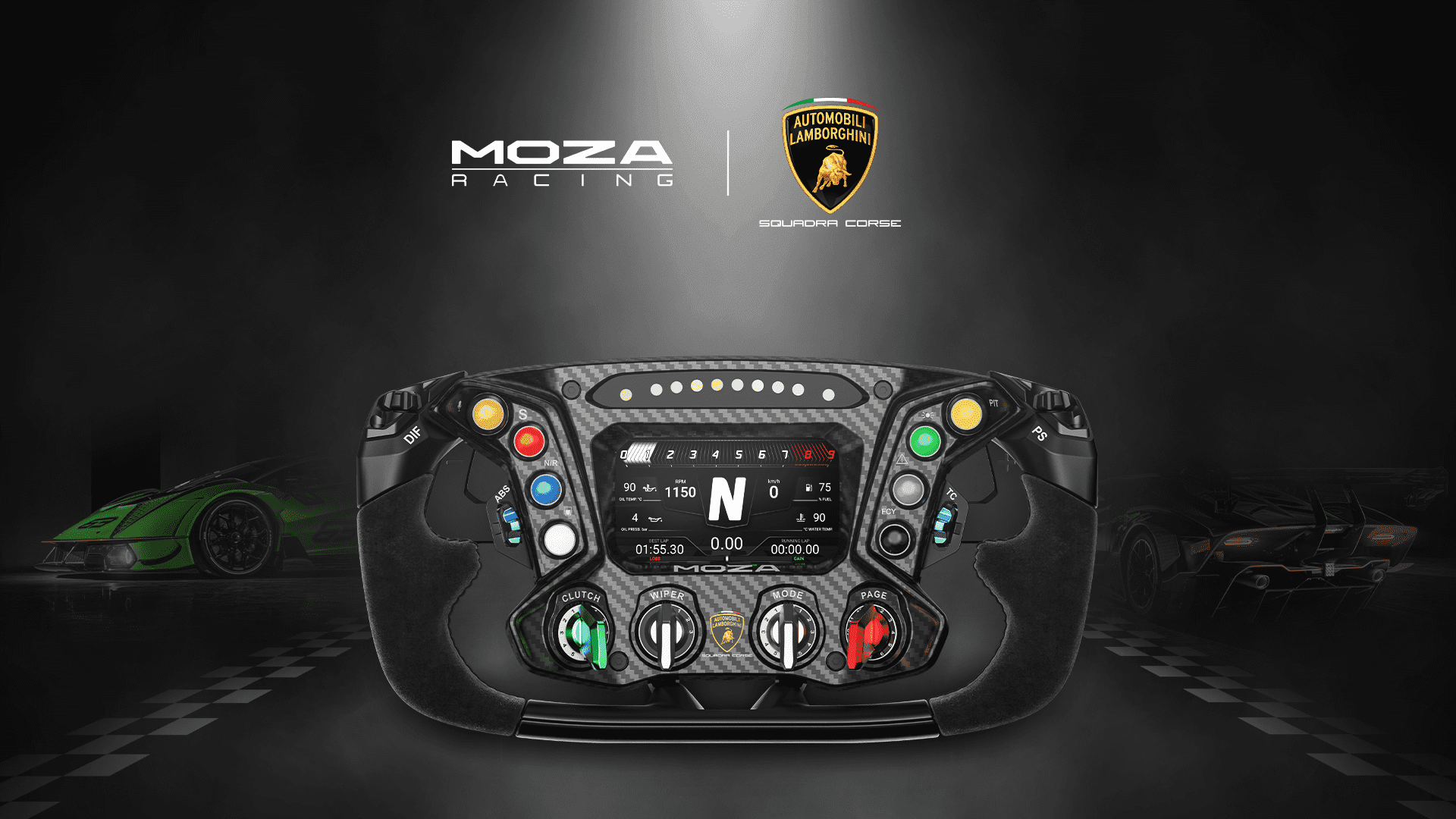 </noscript>MOZA Racing en Lamborghini Brengen de Essenza SCV12 Naar de Wereld van Sim Racing!