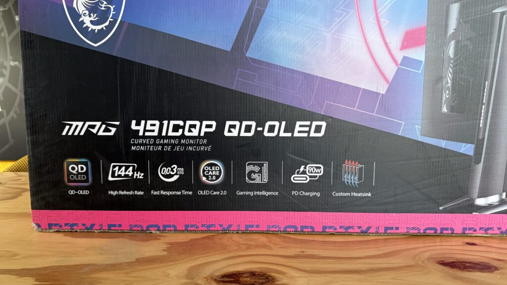 MSI MPG 491CQP QD-OLED Test