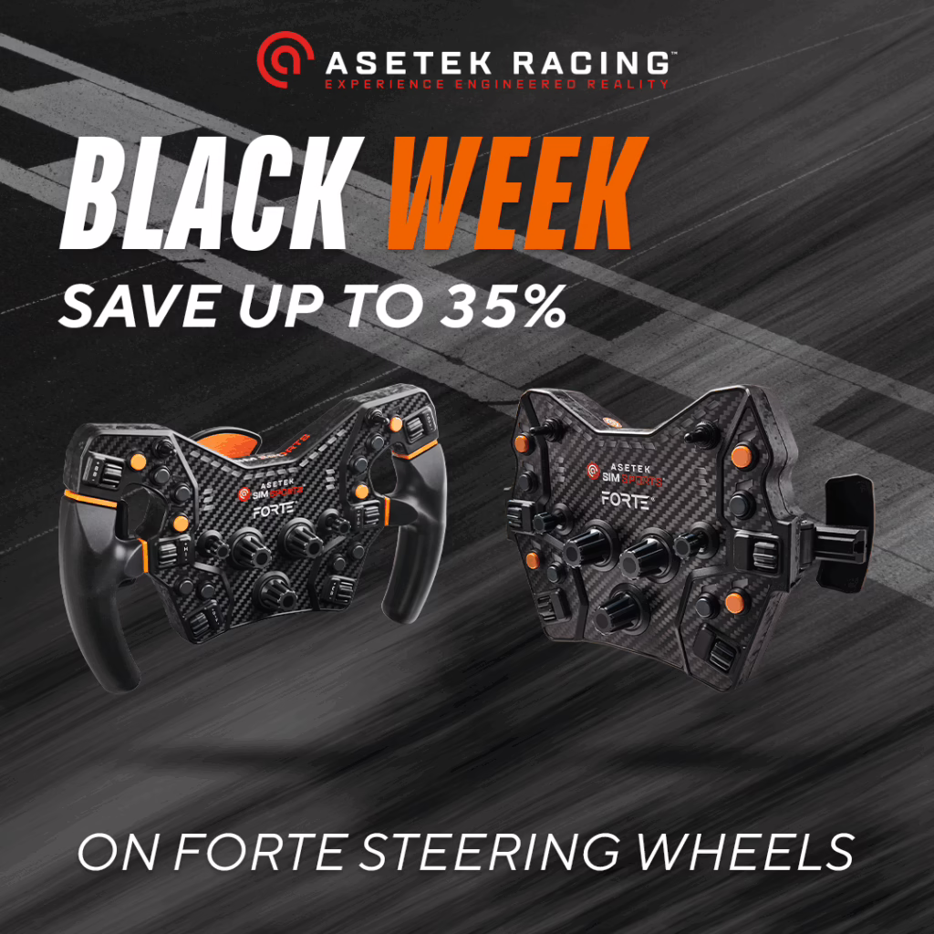 Offres du vendredi noir d'Asetek Simsports 2025