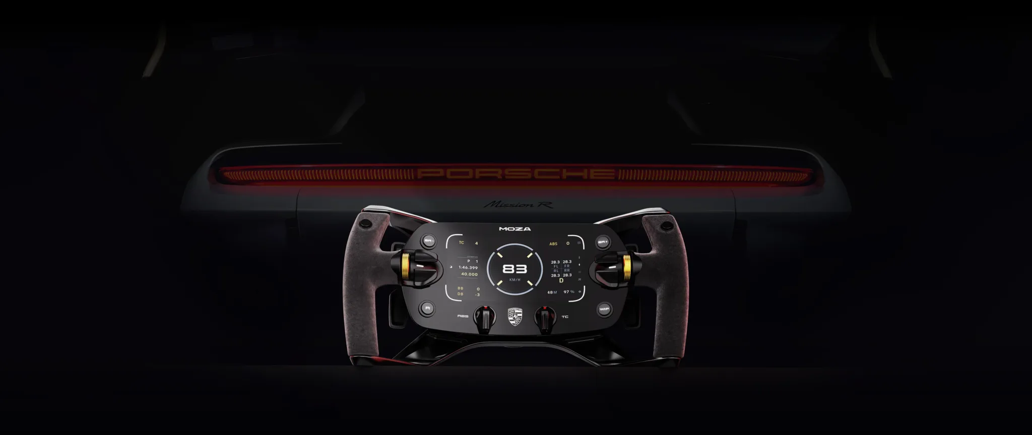 MOZA Volant Porsche Mission R