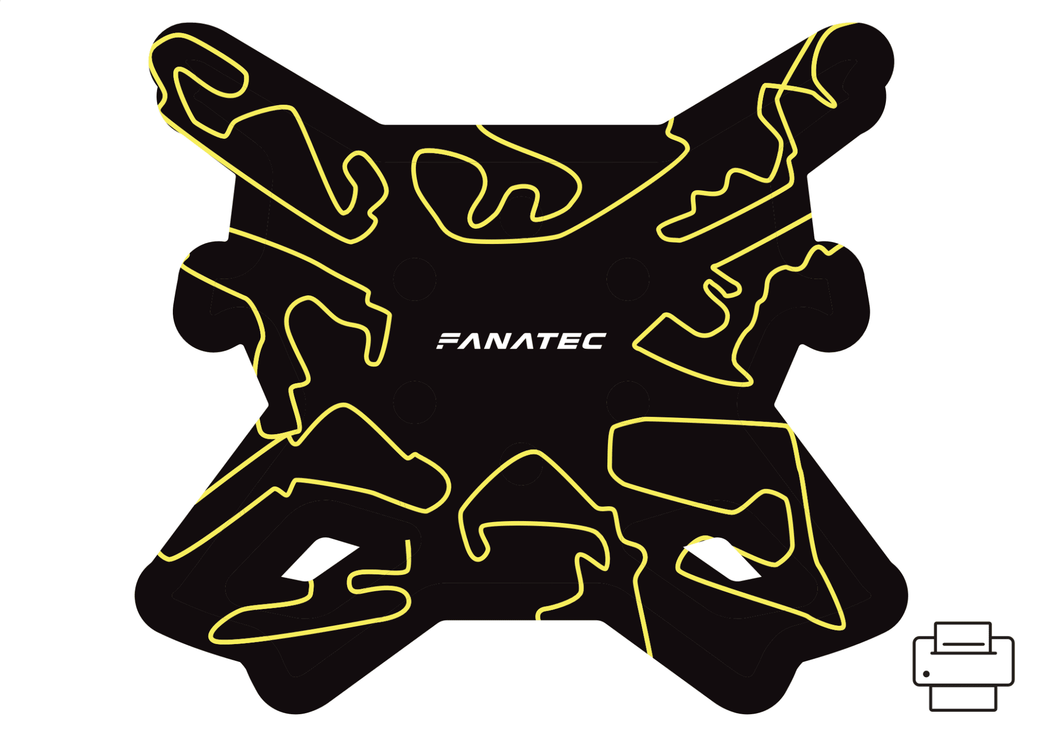 Fanatec ClubSport GT3 Wheel Rim Stickers