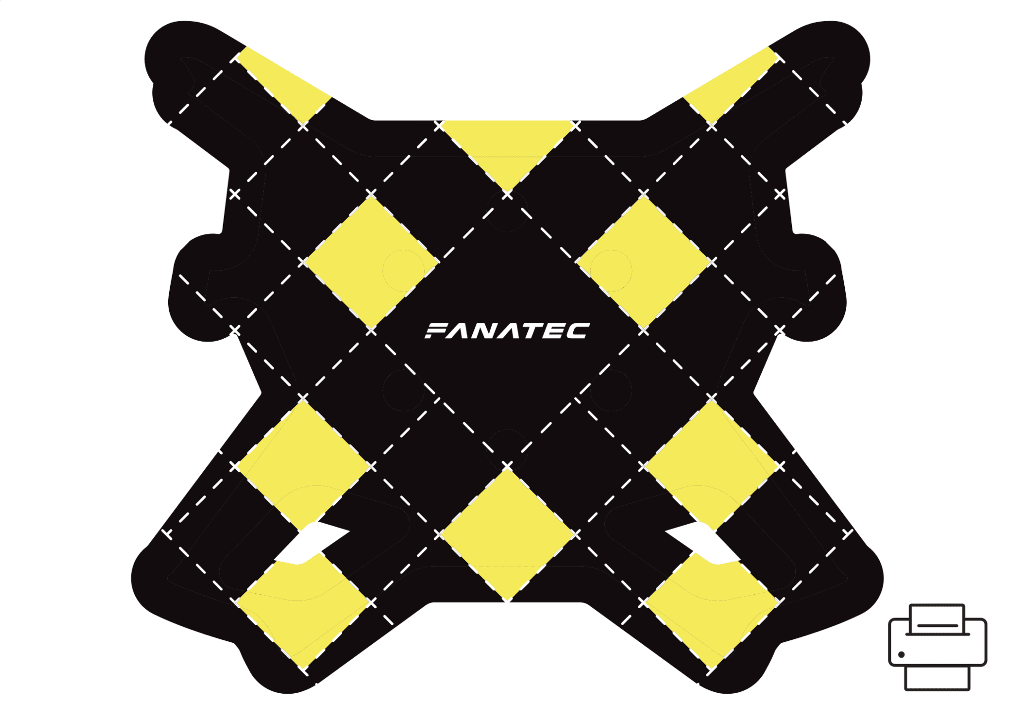 Fanatec ClubSport GT3 Wheel Rim Stickers